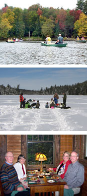 Reunions Family Gatherings Dinner Get Togethers at White Pine Camp White Pine Camp Location