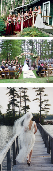 Weddings, Family Reunions, Retreats White Pine Camp Weddings, Family Reunions, Retreats