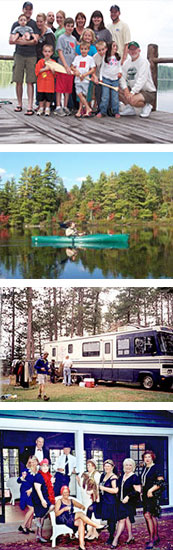 Weddings, Family Reunions, Retreats White Pine Camp Weddings, Family Reunions, Retreats