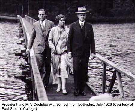 Coolidge's & Dogs on Bridge