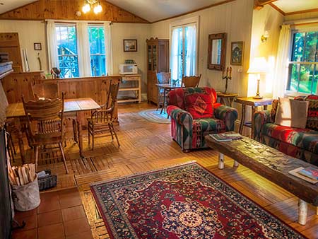 Mrs. Coolidge's Adirondack Cottage